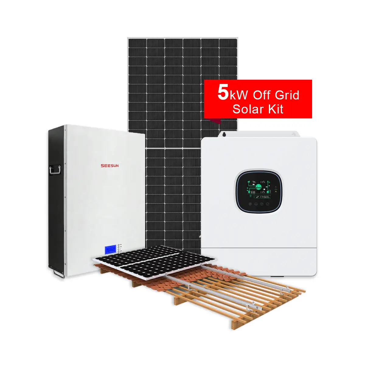 Off Grid Solar Power System 5kW