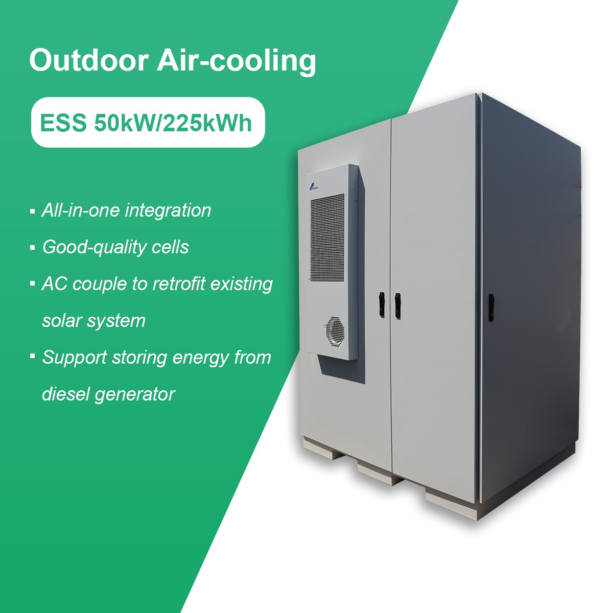 Air Cooling ESS 50kW 225kWh
