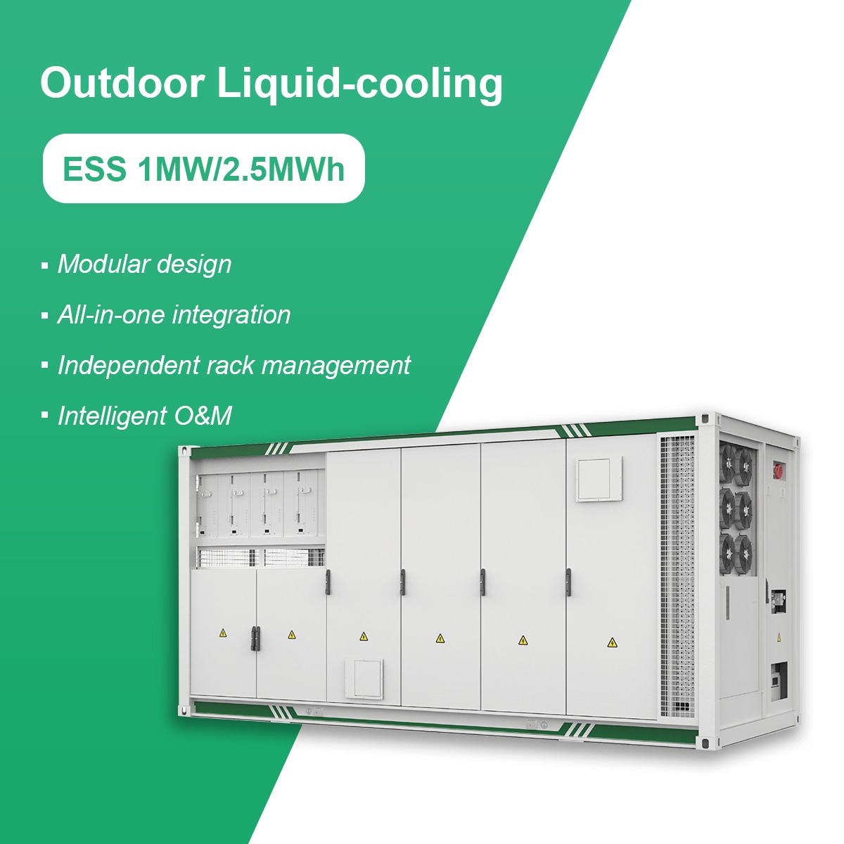 Containerized ESS 1MW 2.5MWh