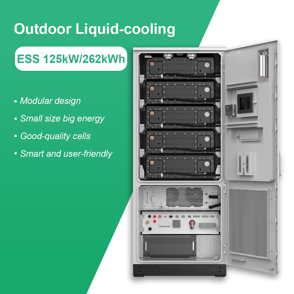 Liquid-cooling ESS 125kW 262kWh