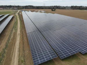 Commercial Solar Power System with Ground Mounting Bracket